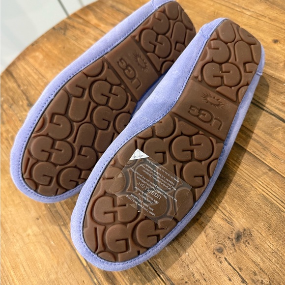 UGG Women's Suede Moccasin Slippers - Picture 4 of 6